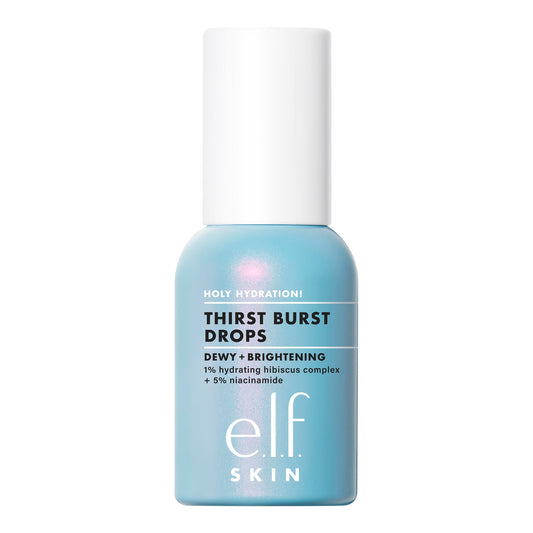 e.l.f. SKIN Holy Hydration Thirst Burst Drops, Serum For A Radiant Complexion Instantly & Over Time, Made With Hyaluronic Acid, Vegan & Cruelty-Free