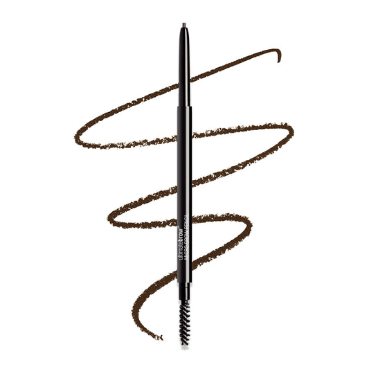 wet n wild Ultimate Brow Micro Eyebrow Retractable Pencil, Ultra Fine Tip, Draws Tiny Brow Hairs - Dark Brown