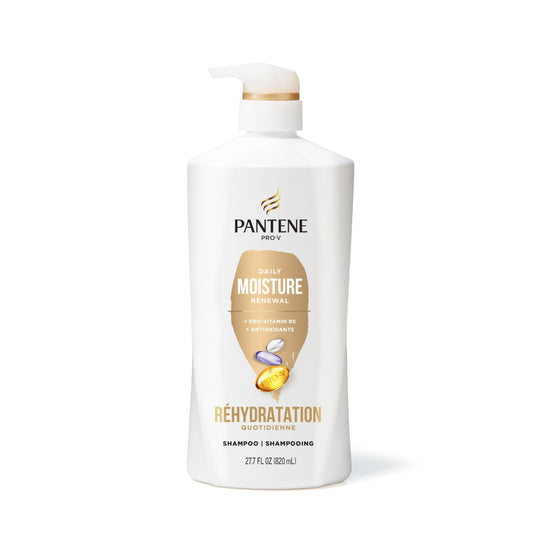 Pantene Daily Moisture Renewal 72 HR Lush Moisture Shampoo, 820 mL