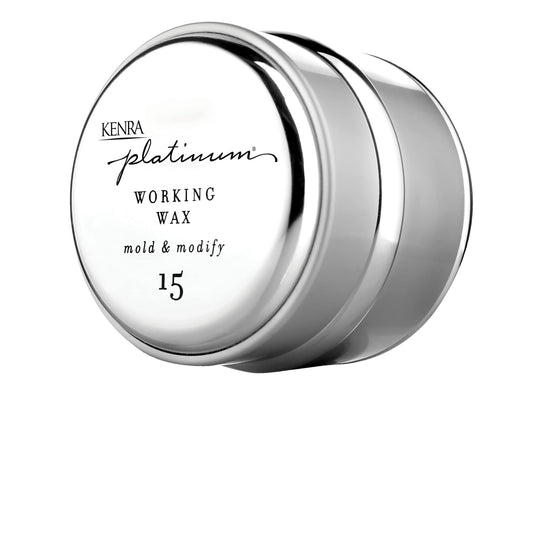 Kenra Platinum Working Wax 15 | Matte Finish Styler | All Hair Types