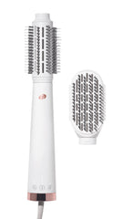 T3 AireBrush Duo Interchangeable Hot Air Blow Dry Brush with Two Attachments – Includes 15 Heat and Speed Combinations, T3 IonFlow Technology, Volume Booster Switch, Lock-in Cool Shot