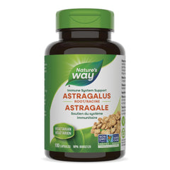 Nature's Way Astragalus Root, Immune System Support, 100 Vegetarian Capsules