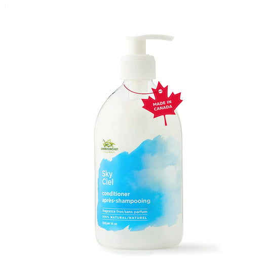 Green Cricket 100% Natural Fragrance Free/Unscented Conditioner 500ml