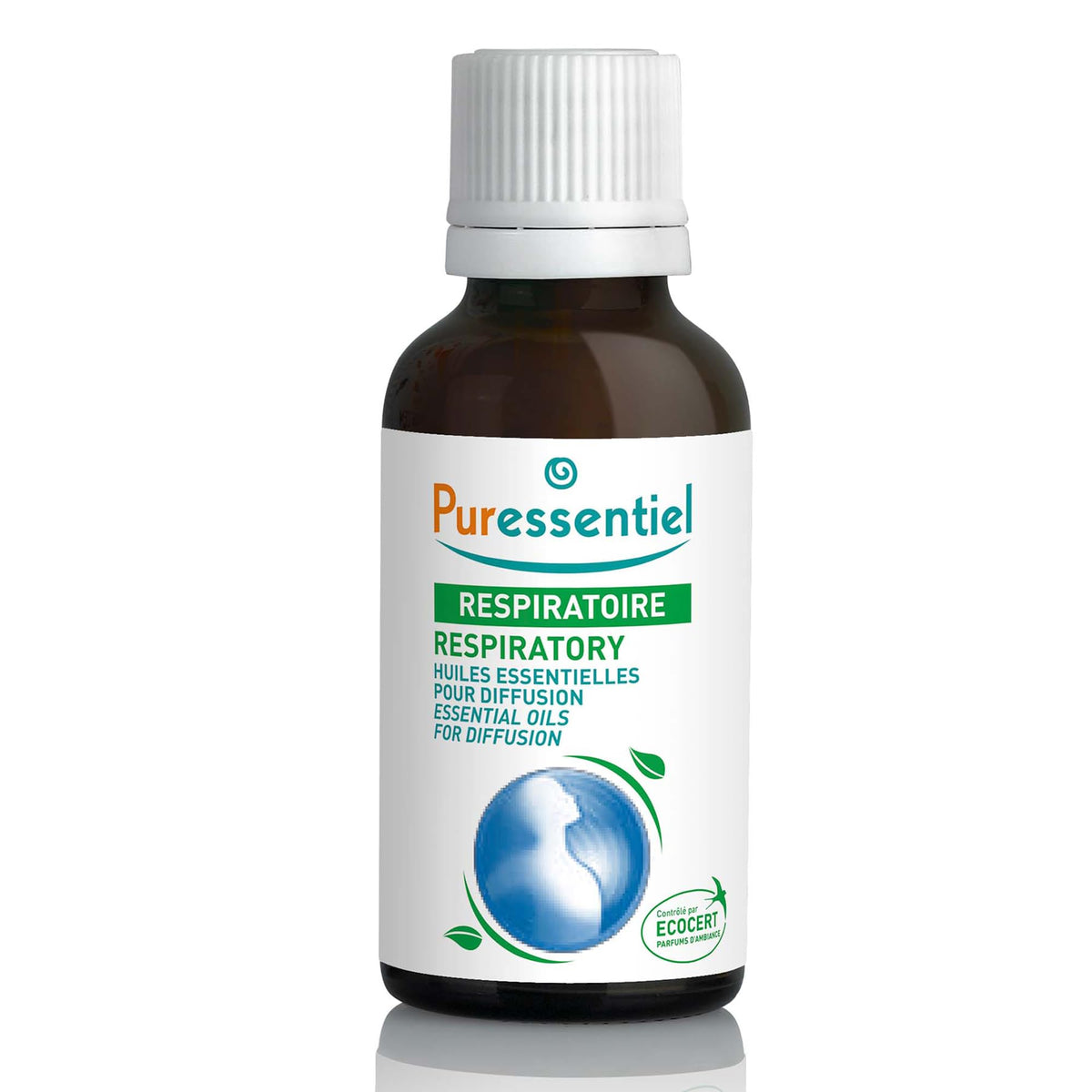 PURESSENTIEL - Essential Oils for Diffusion Respiratory Blend - Natural Decongestant - 30ml