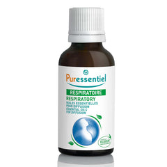 PURESSENTIEL - Essential Oils for Diffusion Respiratory Blend - Natural Decongestant - 30ml
