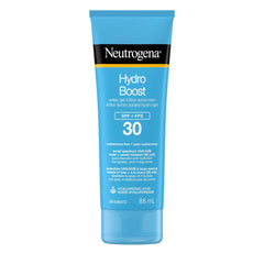 Neutrogena Hydro Boost Water Gel Lotion Sunscreen SPF 30 with Hyaluronic Acid, Non-Comedogenic, Water Resistant, 88 ml