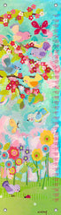 Oopsy Daisy Cherry Blossom Birdies by Winborg Sisters Growth Charts, 12 by 42-Inch