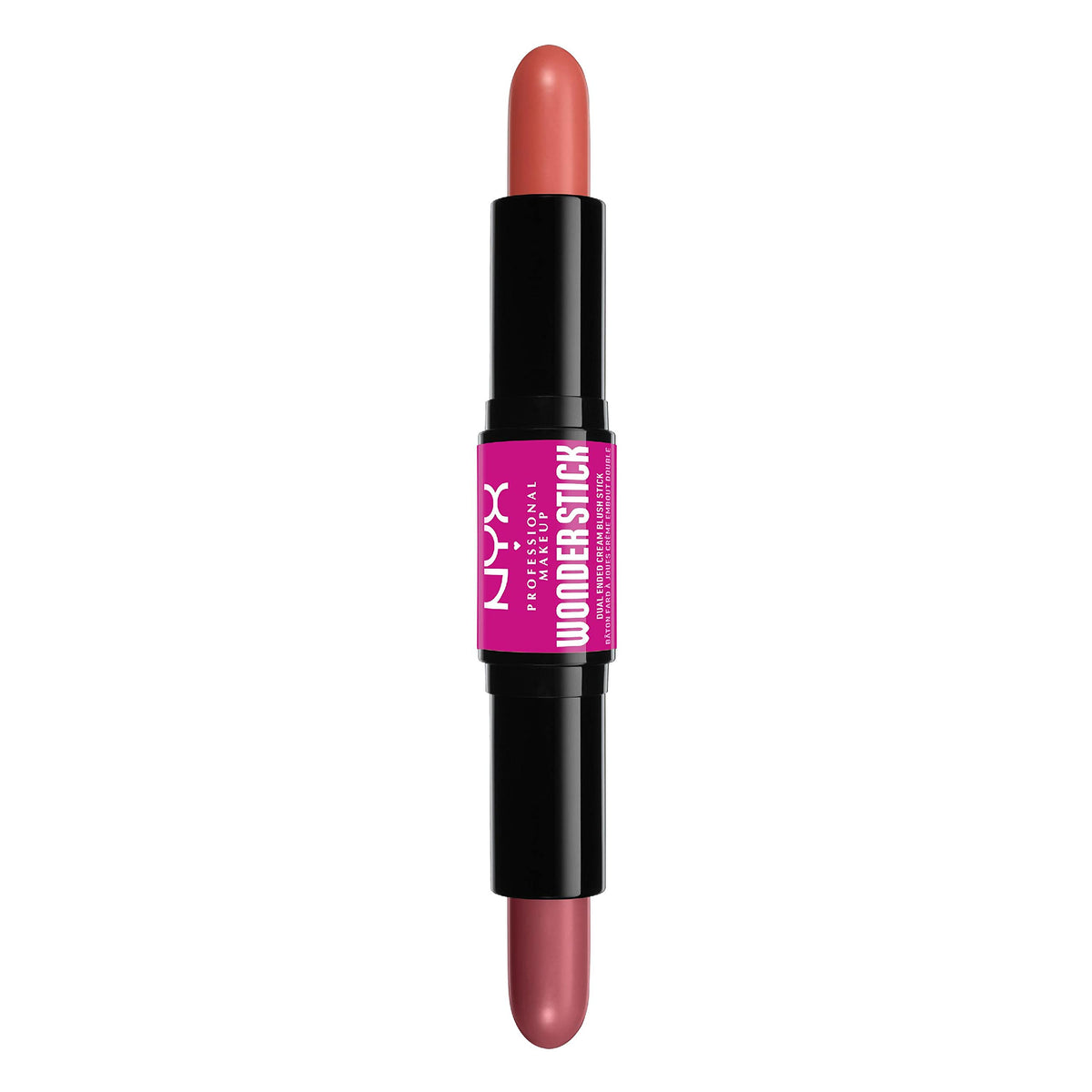 NYX PROFESSIONAL MAKEUP, Wonder Blush, Cream Blush Duo, Infused with Hyaluronic acid - HONEY ORANGE AND ROSE