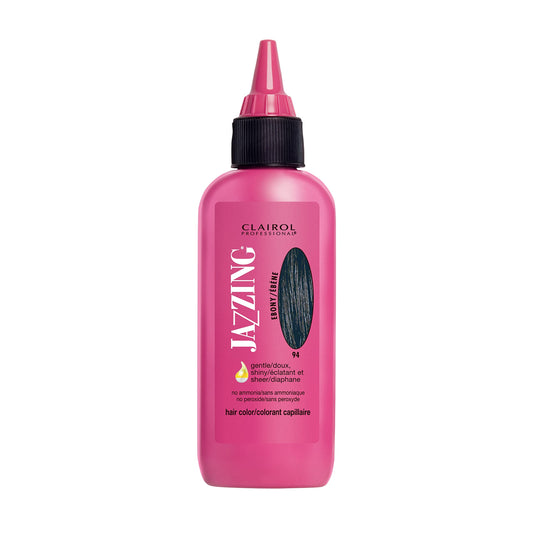 Clairol Professional Jazzing Semi-Permanent Hair Color, No.094 Ebony, 3 Fl Oz | 89 ml