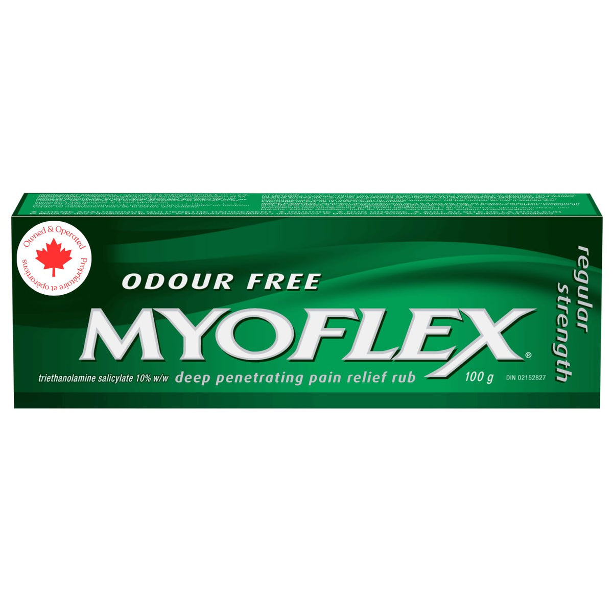 Myoflex Pain Relief Rub | Odourless | Provides Deep Penetrating Relief of Muscle Soreness & Joint Pain | Menthol Free | Stain Free | Non-Greasy | Great For Ages 2+ | 100 grams (Regular Strength)