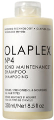 Olaplex No. 4 Bond Maintenance Shampoo, Repairs, Strengthens, & Nourishes All Hair Types, Adds Shine & Leaves Hair Feeling Soft, 250ml