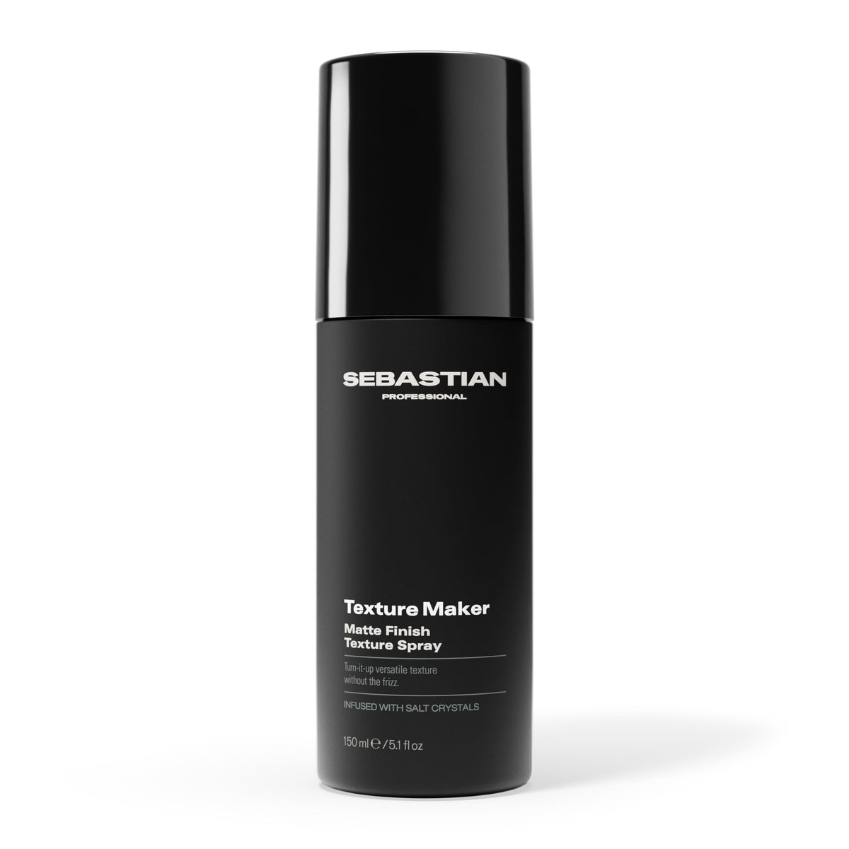 Sebastian Professional Styling Texture Maker Spray | Lightweight Hair Texturizer Spray with Medium Hold & Matte Finish | Non-Aerosol Hairspray with Sea Salt | 5.07 oz | 150 g | Packaging May Vary