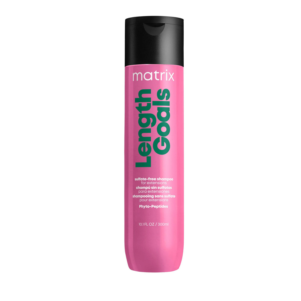 Matrix Hair Shampoo, Length Goals For Softening, Detangler, Improves Manageability, Extensions, Natural Hair, Wigs, Paraben-Free, 300ml (Packaging May Vary)