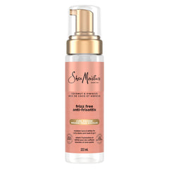 SheaMoisture Frizz-Free Curl Mousse for curly hair Coconut & Hibiscus with Silk Protein & Neem Oil 222mL