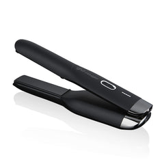 ghd Unplugged Styler ― 1" Cordless Flat Iron Hair Straightener, Professional Travel Straightening Iron with Heat-Resistant Case, USB-C Charging for 20-Minutes of Use ― Black