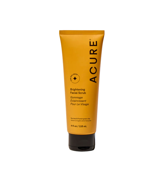 ACURE Brightening Facial Scrub, 4 Ounce