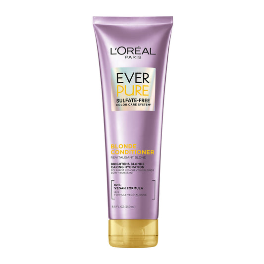 EverPure Sulfate-Free Blonde Conditioner for Brightening Bleached, Blonde, Colour-Treated Hair, With Iris, 250ml