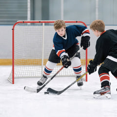 Hockey Net, Easy Set Up Hockey Goal with Steel Frame, PE Mesh, Outdoor Hockey Training Equipment for Garden, Backyard