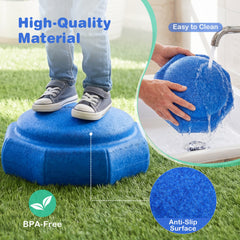 6-Piece Stepping Stones for Kids for Sensory Play and Coordination