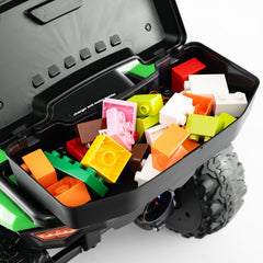 6V Kids Ride On ATV with Spray Function, Three Songs and Volume Control, Green