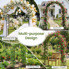 7.2 Feet Garden Decoration Climbing Plants Arch