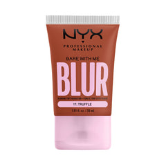 NYX PROFESSIONAL MAKEUP, Bare With Me, Tint Foundation, Medium buildable coverage, 12h hydration, Lightweight matte finish - 17 TRUFFLE