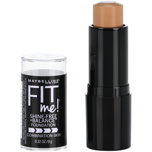 Maybelline New York shine-free + balance Stick Foundation, Pure Beige, 9 Grams