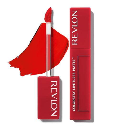 Revlon Lipstick, ColorStay Limitless Matte Liquid Lipstick, Vegan Formula, No-Budge Matte, Longwear Lipstick, Long Lasting, Lightweight/Comfortable, Waterproof, 010 Top Talent, 0.17 fl oz/ 5ml