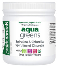 Prairie Naturals Organic Aqua Greens Powder - 200 Gram