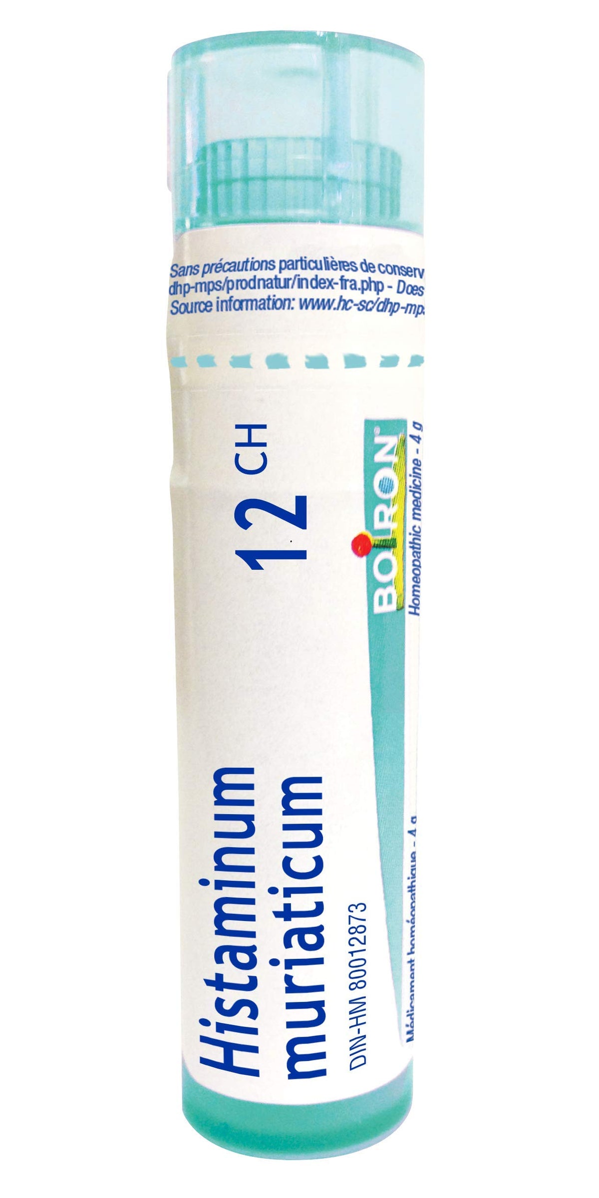 Boiron Histaminum muriaticum 15ch,Homeopathic medicine. Each tube contains 4 g (approximately 80 pellets)