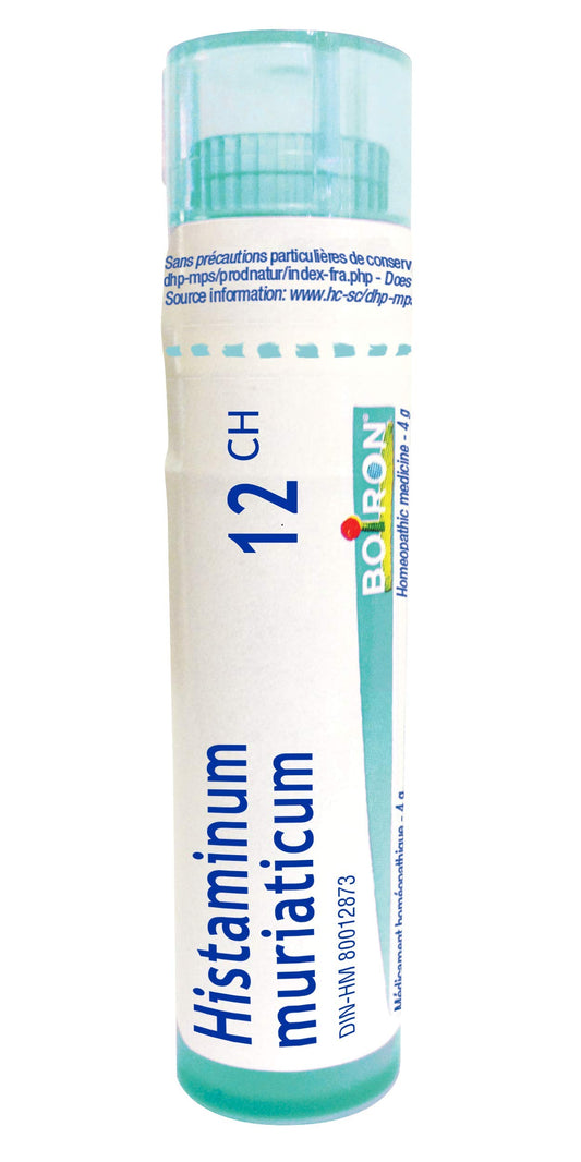 Boiron Histaminum muriaticum 15ch,Homeopathic medicine. Each tube contains 4 g (approximately 80 pellets)