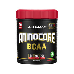ALLMAX AMINOCORE BCAA Powder for Workout Muscle Recovery & Increased Endurance - Sugar Free, No Fillers 8.18 Grams Bcaas Amino Acids, B Vitamins for Women and Men - 90 Servings | Watermelon, 1035g