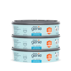 Diaper Genie Diaper Pail System Refills, 3 pack blue