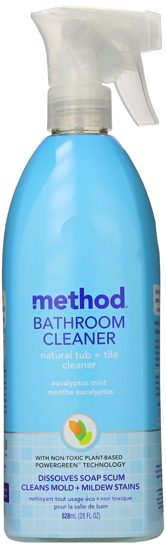 Method Tub amp; Tile Cleaner Eucalyptus Trigger Spray Bottle 28 Oz