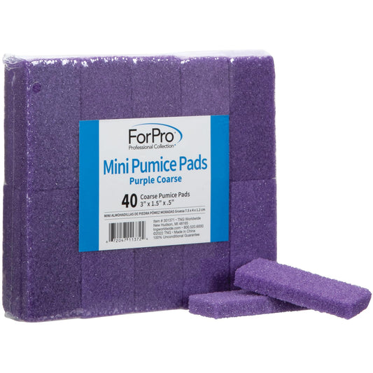 For Pro Mini Pumice Bar Coarse, 3 Inch X 2 Inch, 40 Count