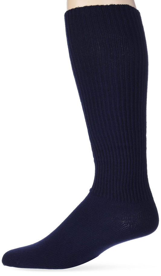 The Simcan Comfort Sock Crew, Diabetic Sock, 98% Cotton |Non Binding | Moisture Wicking | Loose Fit | Smooth Toe