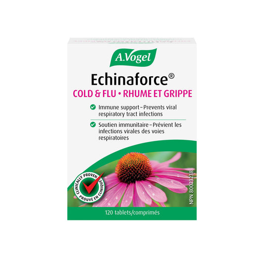A.Vogel - Echinaforce 120 tablets - Prevent colds and flu, get your immune system ready