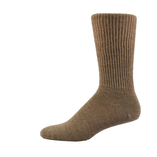 The Simcan Comfort Sock Merino Wool Crew, Diabetic Sock, Non Binding | Moisture Wicking | Loose Fit | Smooth Toe
