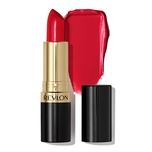 Revlon Lipstick, Super Lustrous Lipstick, Creamy Formula For Soft, Fuller-Looking Lips, Moisturized Feel, 809 Wild Saffron, 0.15 oz/ 4.2g