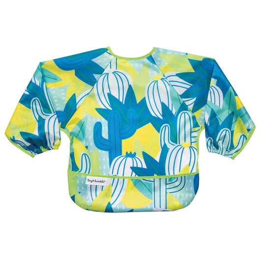 Tiny Twinkle Unisex Baby Full Sleeve Feeding Bibs, Saguaro, 2-4 Years US