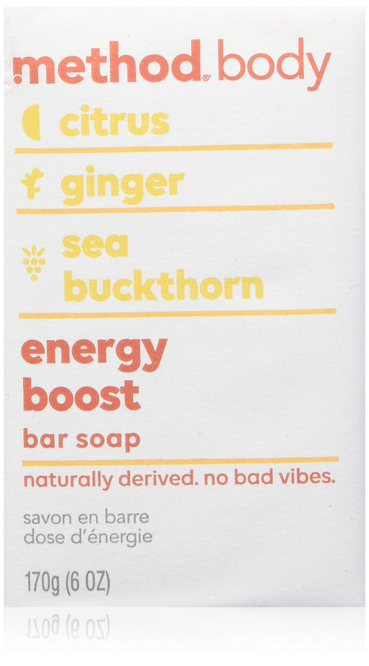 METHOD Woman'S Bar Soap Energy Boost, 170g