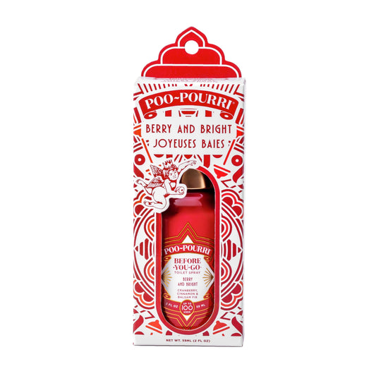 Poo-Pourri 2oz - Holiday Berry & Bright