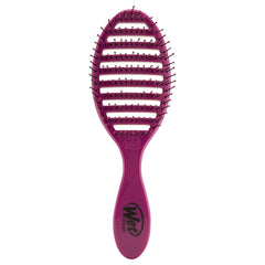 Wet Brush Speed Dry Hair Brush - Sangria (Free Spirit) - Vented Design and Ultra Soft HeatFlex Bristles Are Blow Dry Safe With Ergonomic Handle Manages Tangle and Uncontrollable Hair - Pain-Free