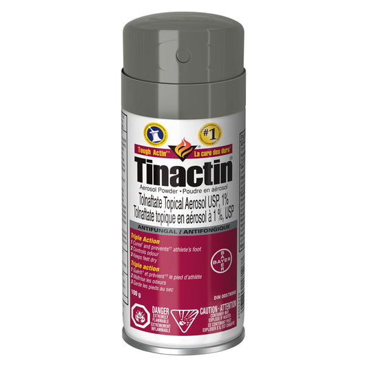 Tinactin Aerosol Powder, Antifungal treatment, 100 g
