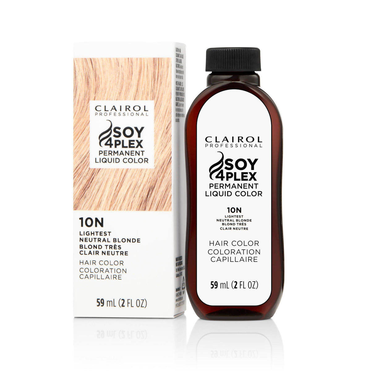 Clairol Professional Permanent Liquicolor, 10n Lightest Neutral Blonde, 2 oz. - Packaging May Vary