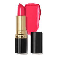 Revlon Lipstick, Super Lustrous Lipstick, Creamy Formula For Soft, Fuller-Looking Lips, Moisturized Feel, 806 Electric Melon, 0.15 oz/ 4.2g