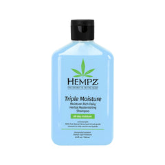 HEMPZ Triple Moisture Herbal Shampoo, 8.5 oz., Blue