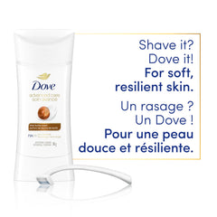 Dove Advanced Care Antiperspirant Deodorant for Women Shea Butter Scent with Pro-Ceramide Technology for Soft, Resilient Skin, 74g