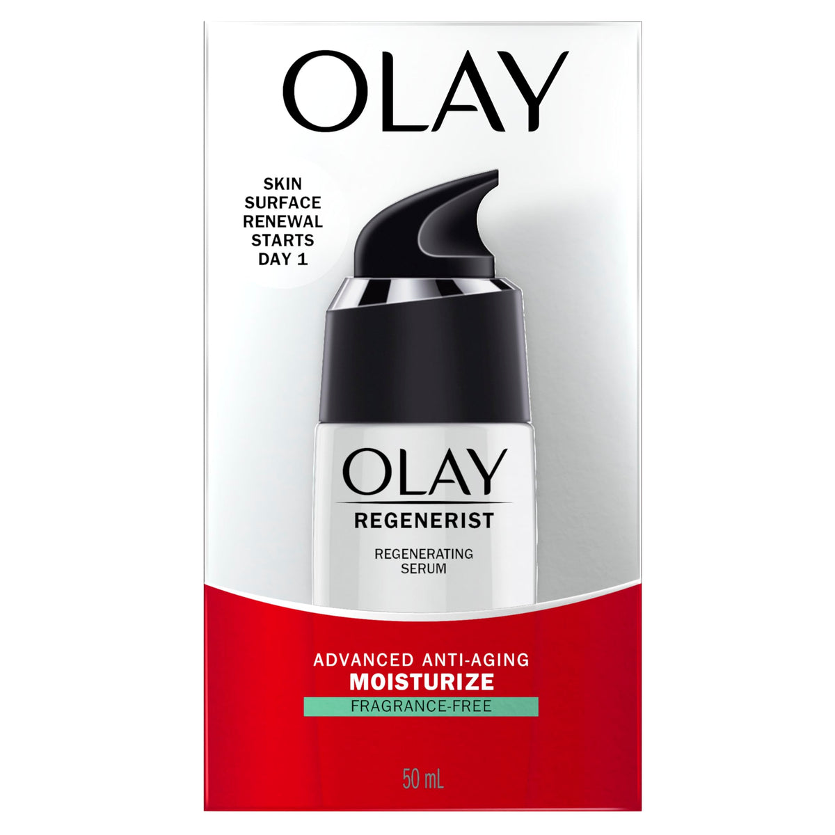 Olay Regenerist Regenerating Serum, Advanced Anti-Aging, Fragrance Free, 50mL
