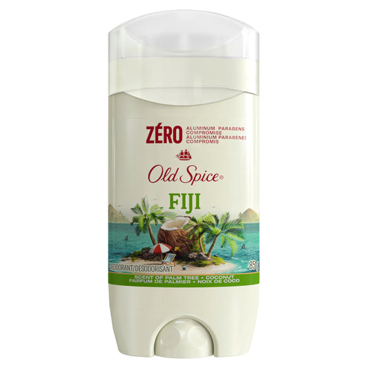 Old Spice Men's Deodorant Aluminum-Free Fiji with Palm Tree, 24/7 Lasting Freshness, Smooth-glide, 85 g